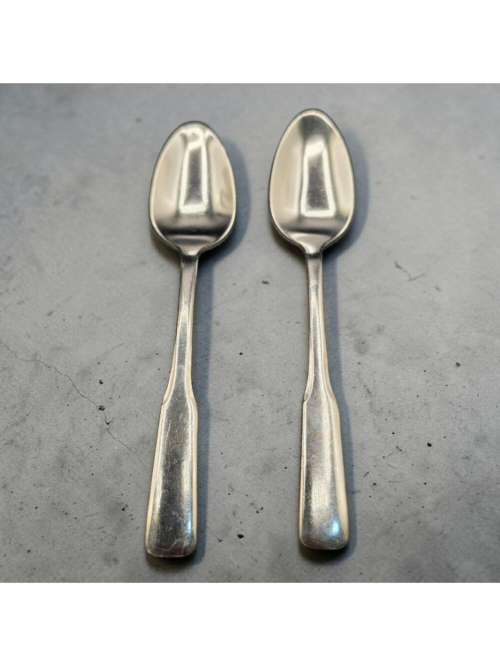 Oneida Wm A Rogers Friendship Stainless Teaspoons Set Of 2 Vintage Flatware